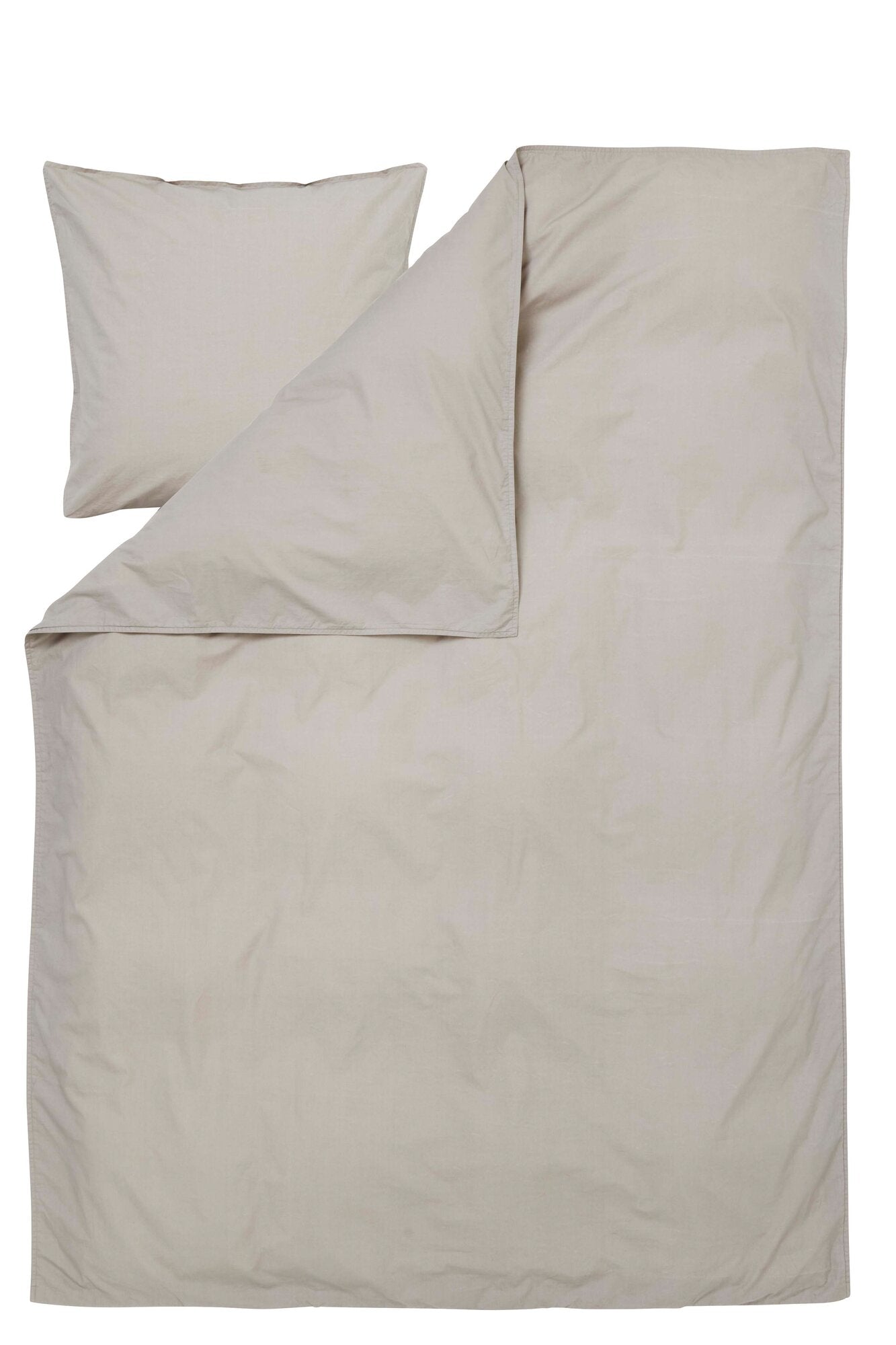 Curly Percale sengesæt - Grå